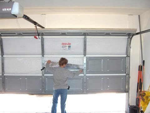 Garage Door Insulation R S, Can A Garage Door Be Insulated